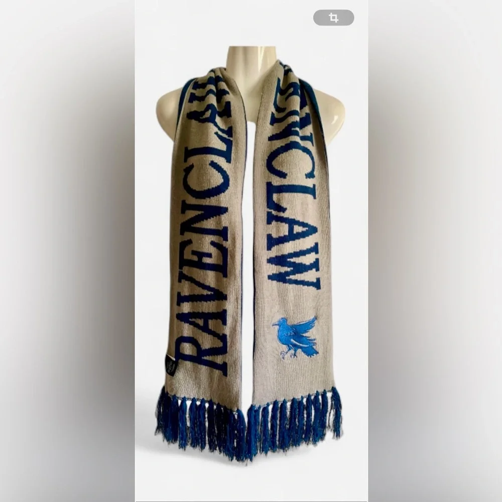 The Wizarding World Of Harry Potter Ravenclaw Scarf Universal Blue and Gray